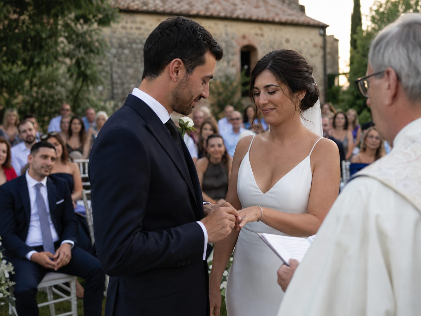 Cerimonia di matrimonio fotografata da The Day Archive