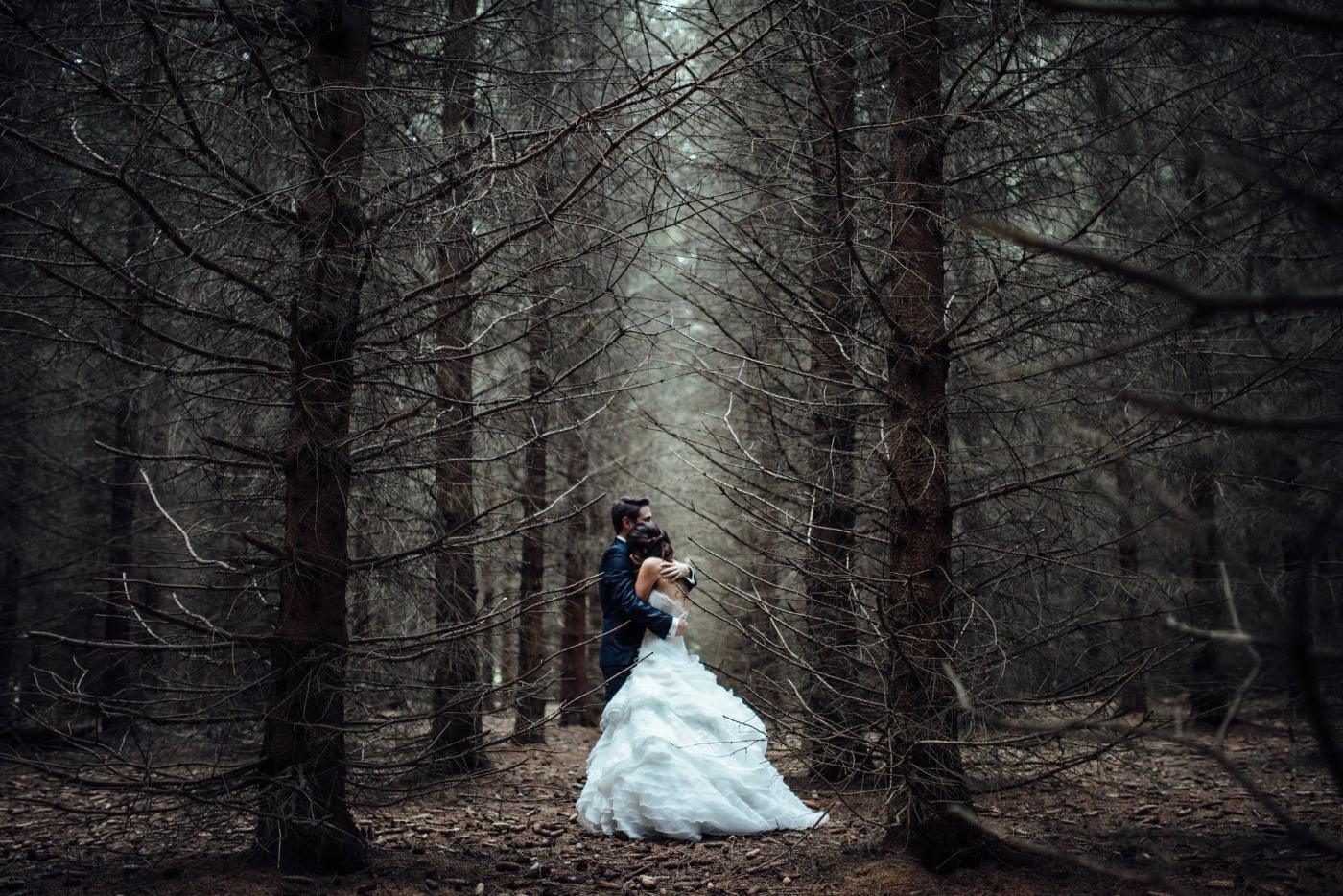 Riferimento di stile — luce naturale, fotografia di matrimonio