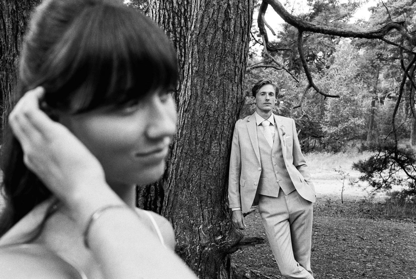 Riferimento di stile — luce naturale, fotografia di matrimonio