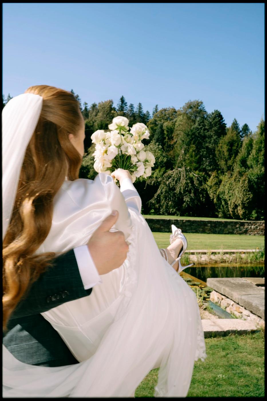Riferimento di stile — luce naturale, fotografia di matrimonio