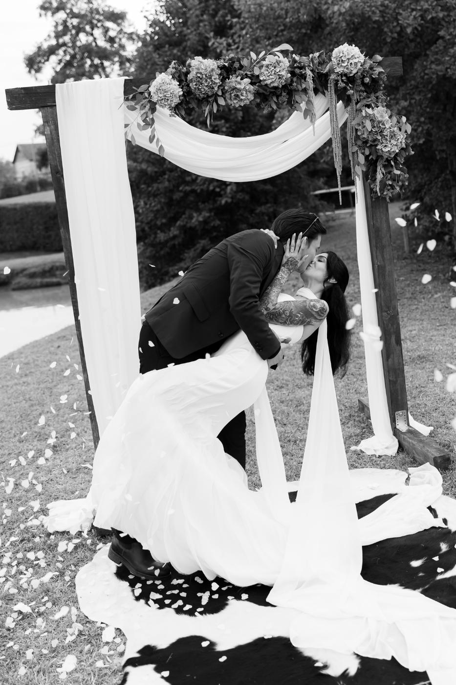 Riferimento di stile — luce naturale, fotografia di matrimonio