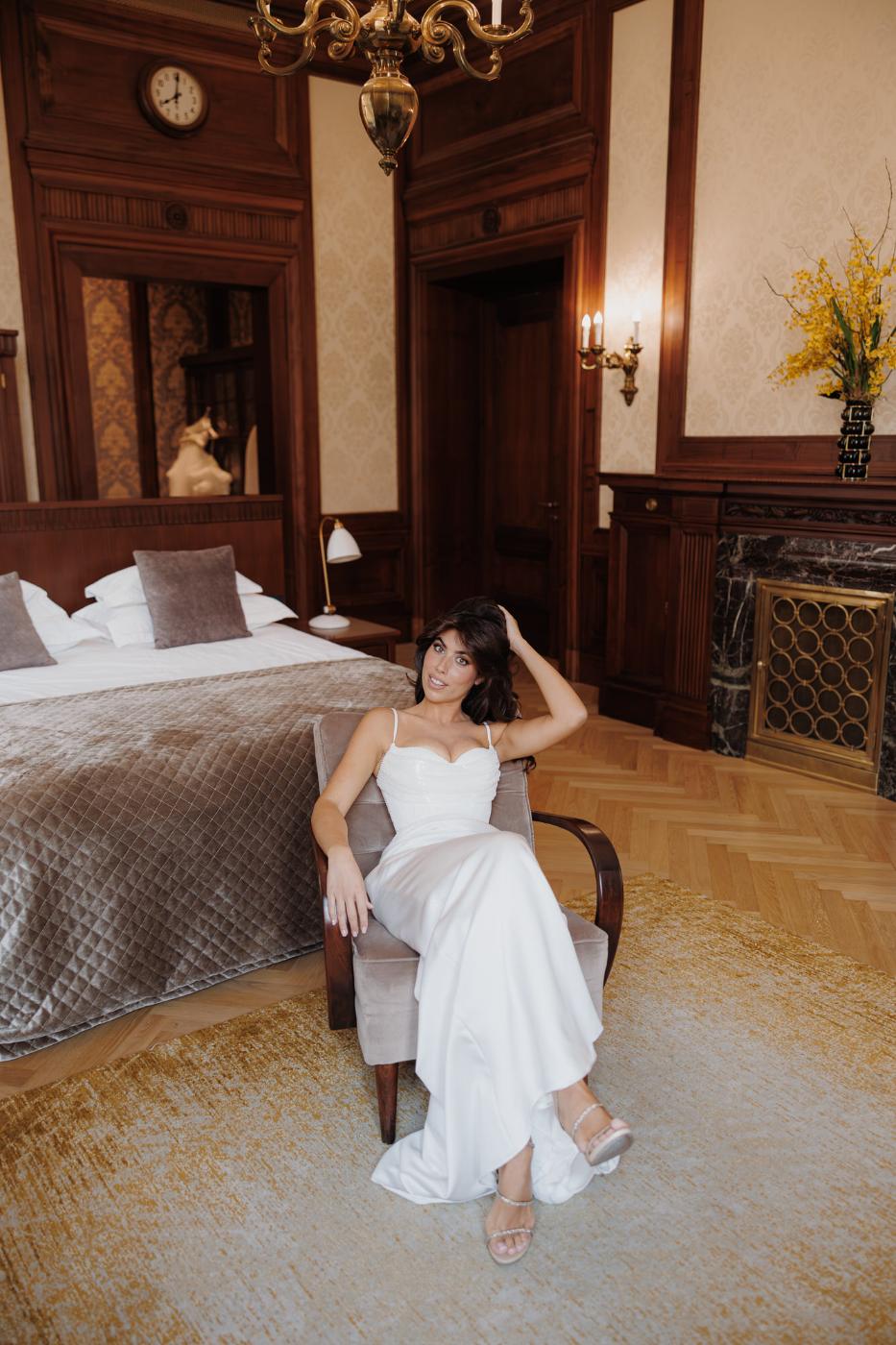 Riferimento di stile — luce naturale, fotografia di matrimonio