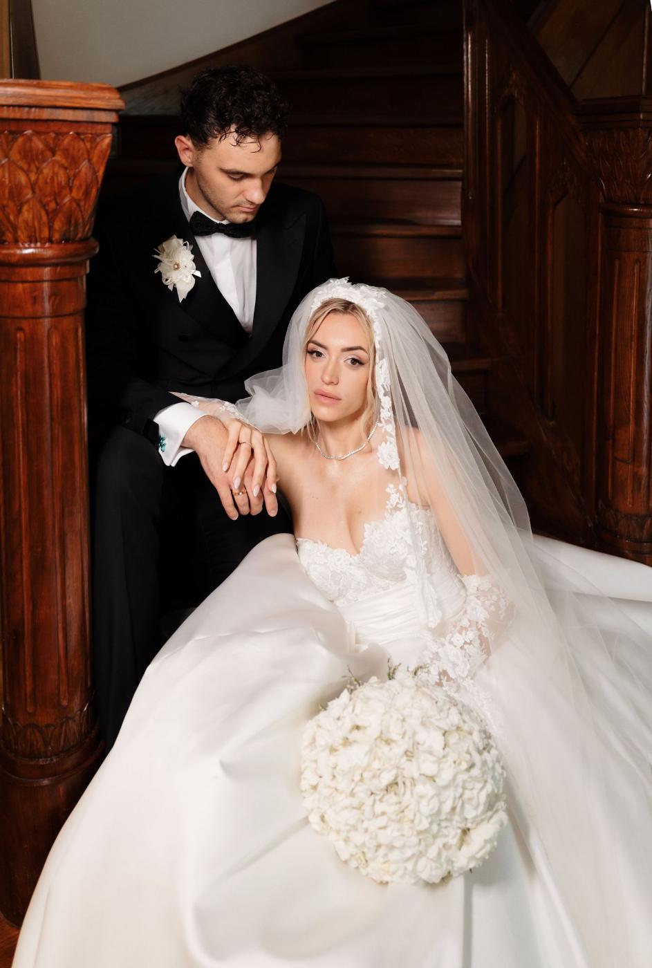 Riferimento di stile — luce naturale, fotografia di matrimonio