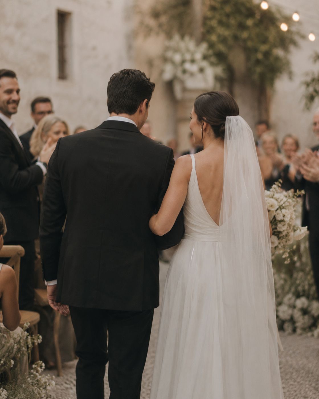 Dettaglio dell'abito da sposa, matrimonio in Calabria