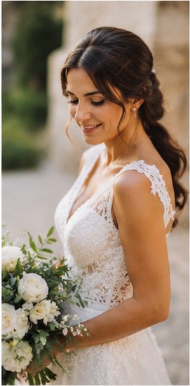 Sposa con il bouquet, matrimonio in Calabria