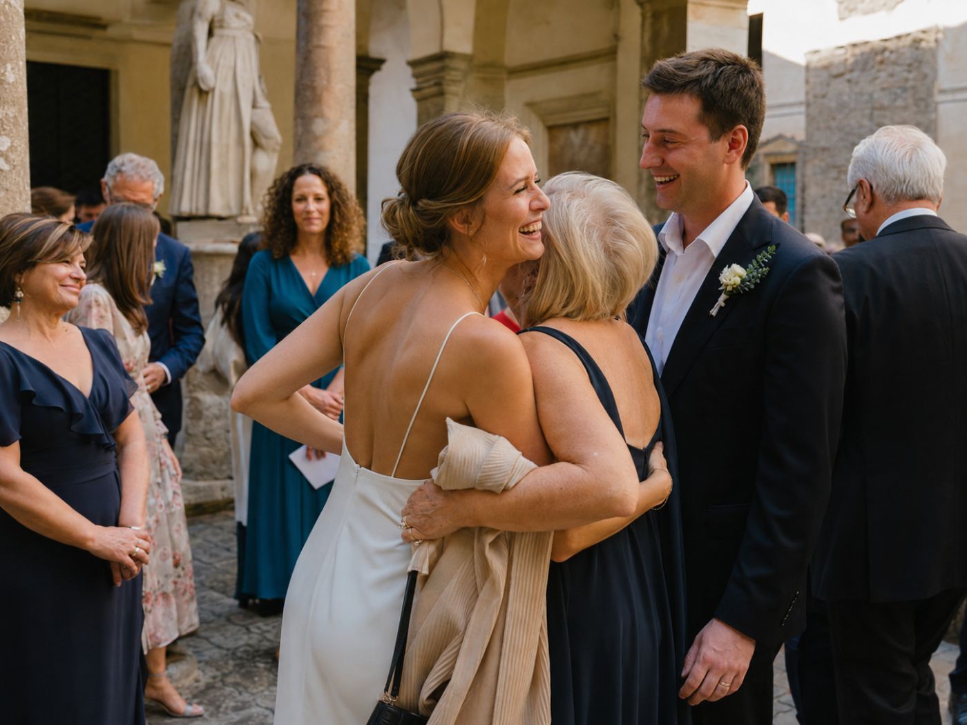 Chiusura della festa di matrimonio in Calabria